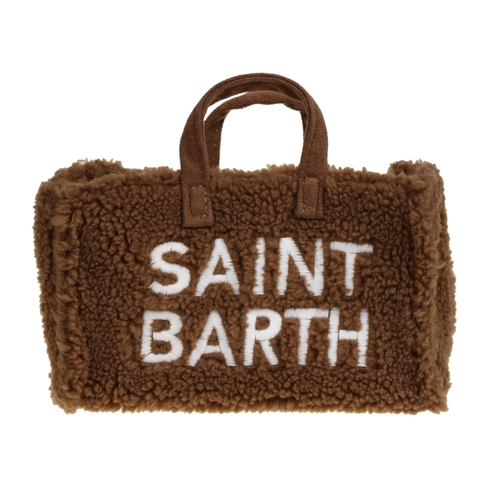 MC2 Saint Barth Teddy Effect Telefoonhoesje met Band Brown Dames