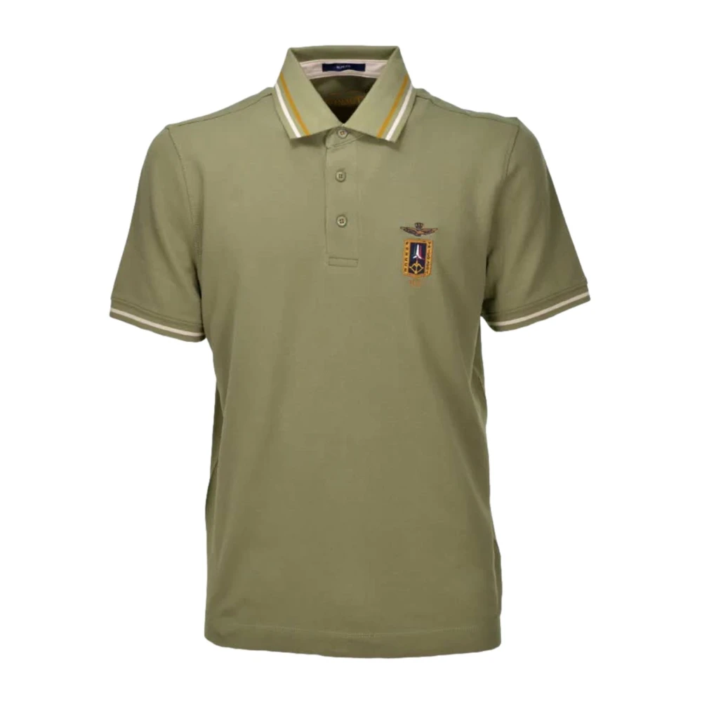 Aeronautica Militare Men's Green Polo Shirts, 3XL, Polo Frecce Tricolori