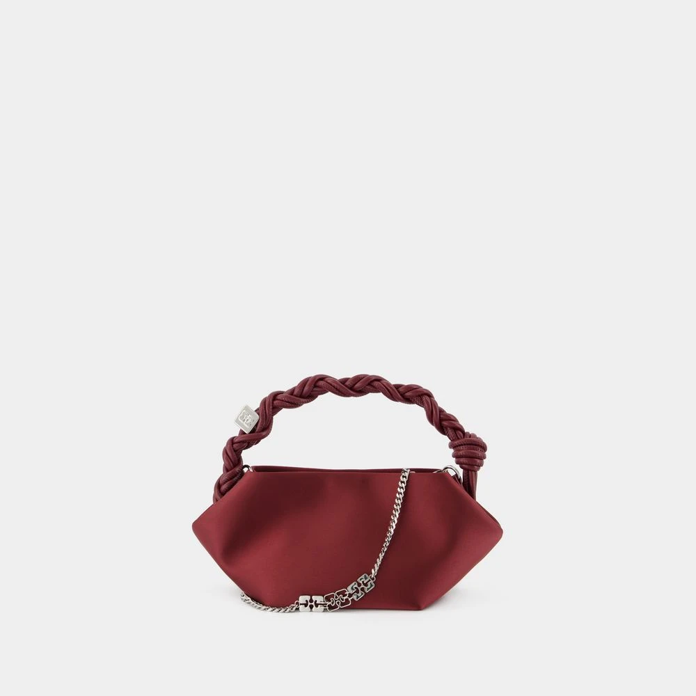 Ganni Mini Soir Crossbody Tas Rood Red Dames