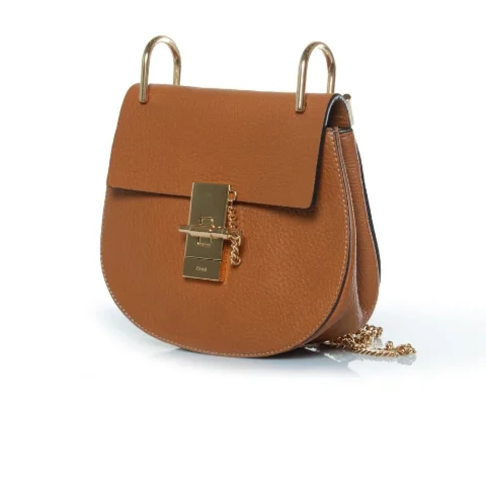 Chloé Pre-owned Leather shoulder-bags Brown Dames