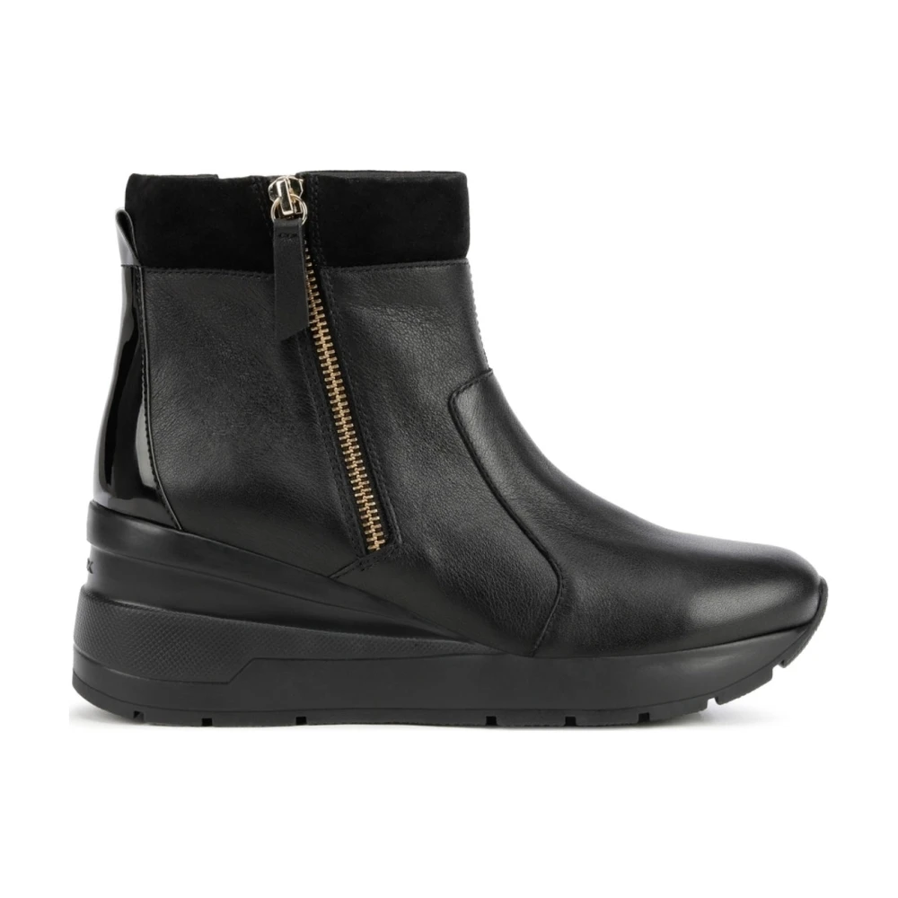 Geox Women's Black Ankle Boots,, Ankle Boots For Size 3 Uk