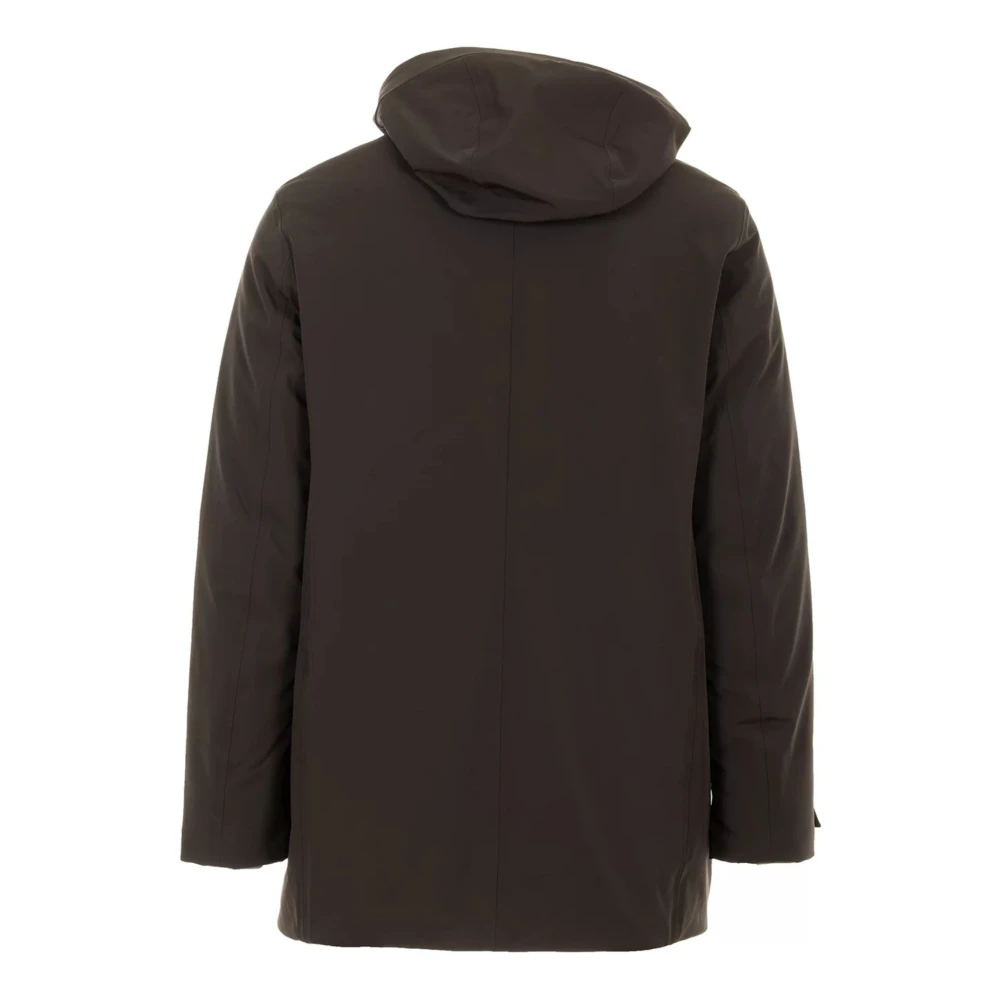 Duno Grijze Hooded Winterjas Gray Heren