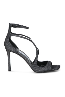 black-glittery-sandals-for-women
