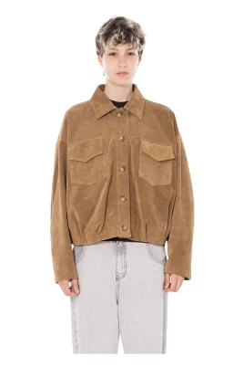 Suede Bomber Jacka