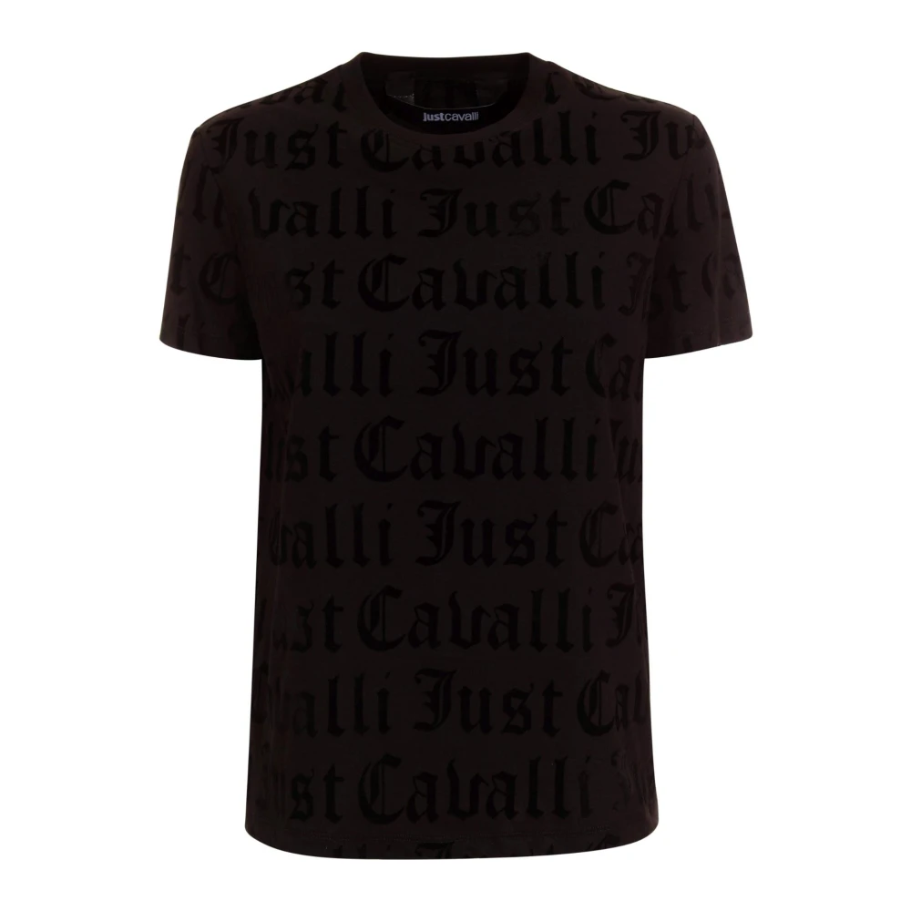 Just Cavalli T-shirts en Polos Black Dames