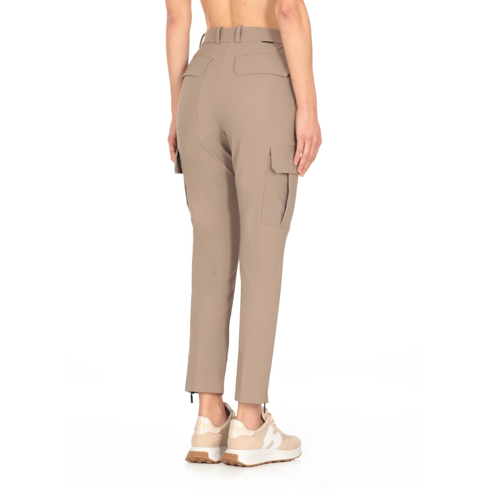 RRD Grijze Cargo Broek met Zakken Gray Dames