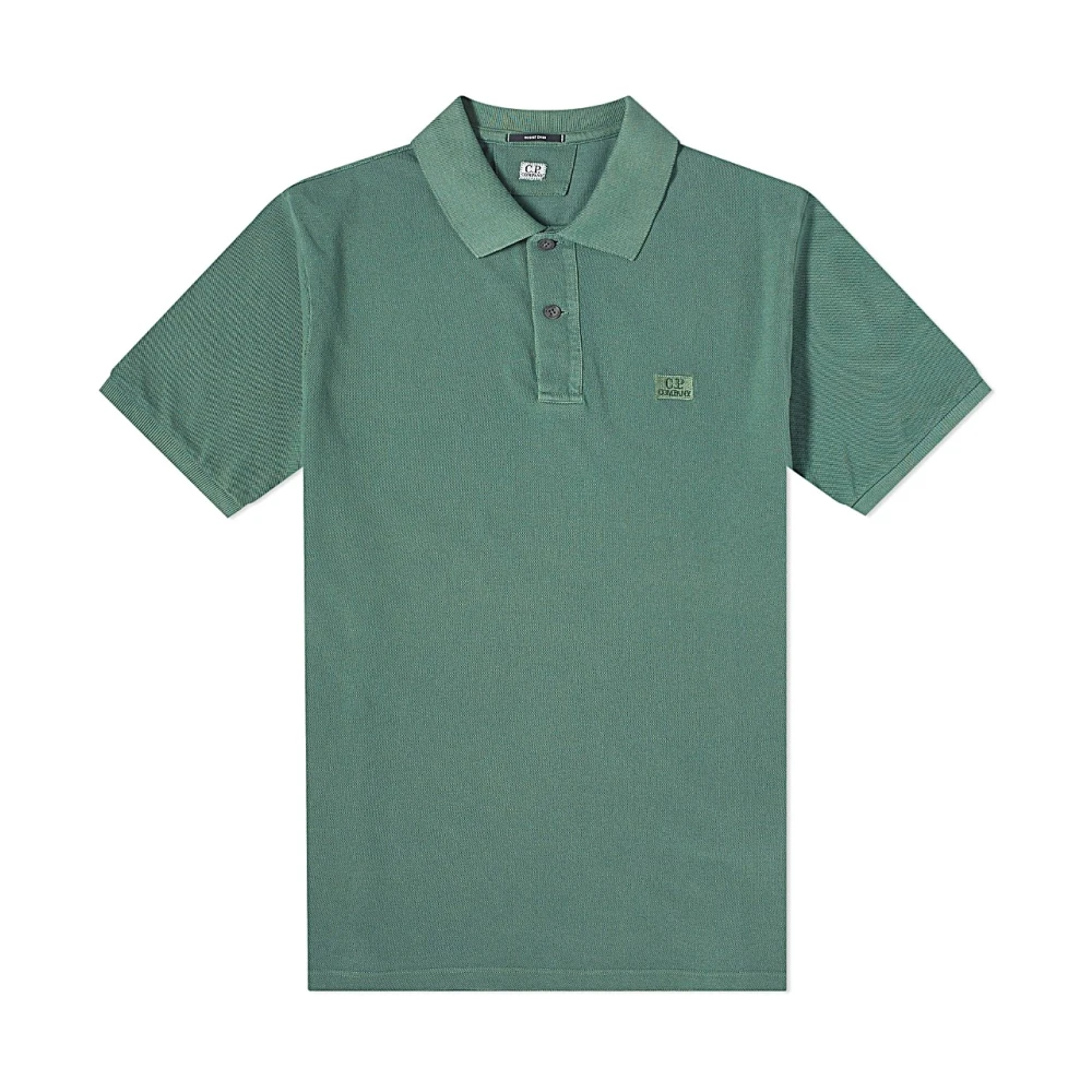 C.P. Company Klassieke Polo Shirt Green Heren