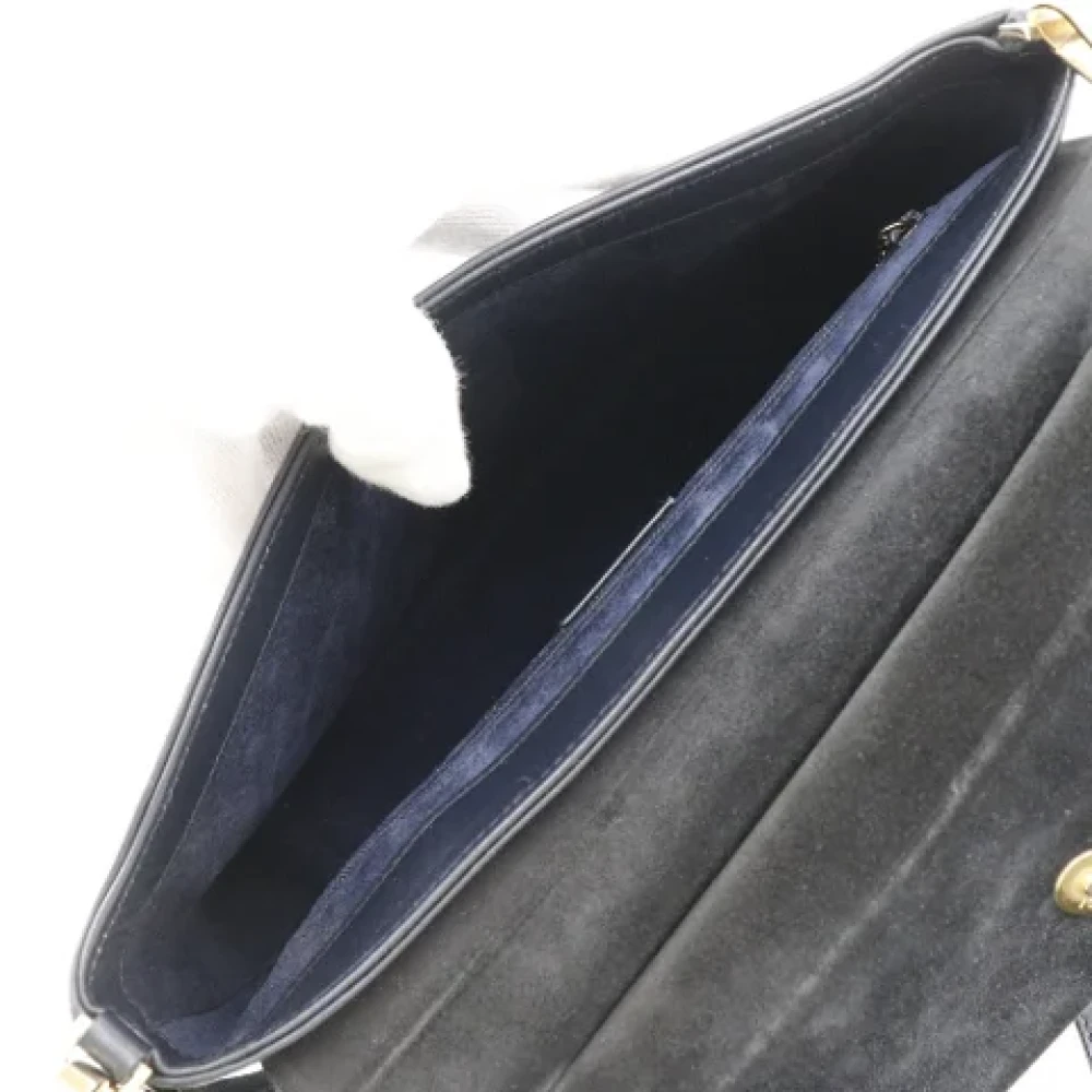Gucci Vintage Pre-owned Leather gucci-bags Black Dames