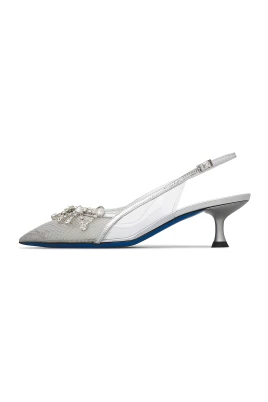 Jeweled Slingback