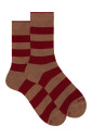 chaussettes-courtes-en-coton-marron-a-rayures