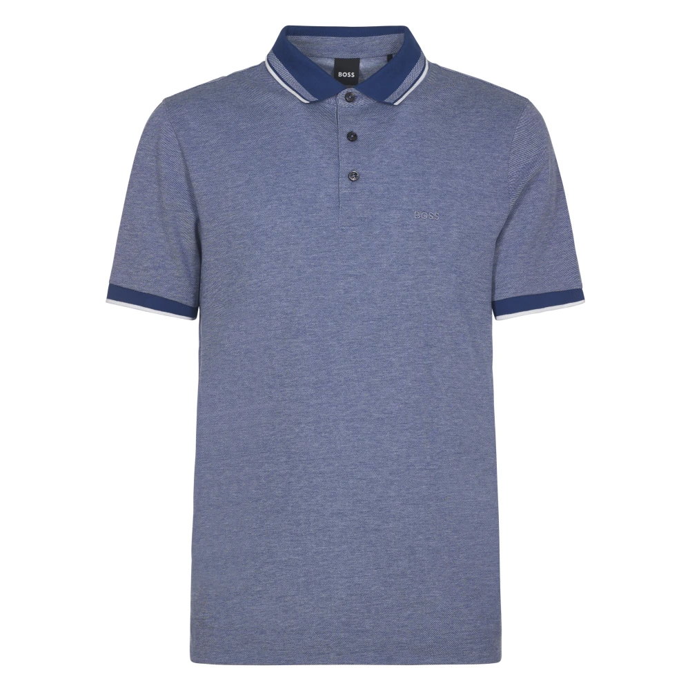 Boss Poloshirt Blue Heren