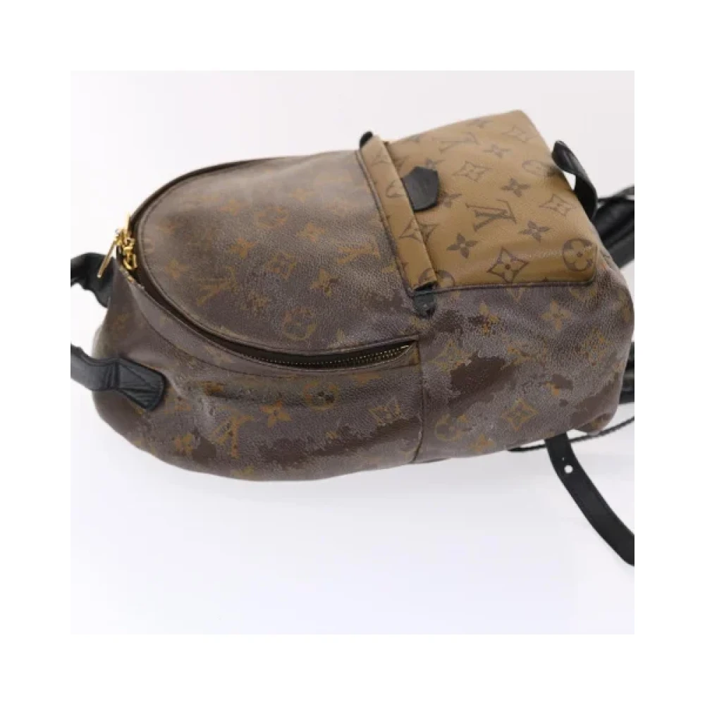 Louis Vuitton Vintage Pre-owned Canvas backpacks Brown Dames