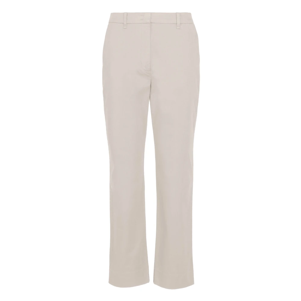 Bomboogie Femme Beige - Pantalon En Satin De Coton - Pantalons - Taille: 40 Fr