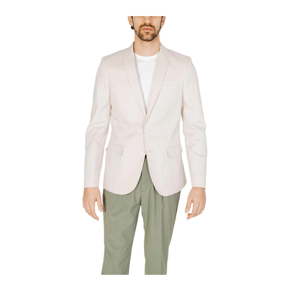 Antony Morato Men's White Blazers, Xl, Casual Blazer