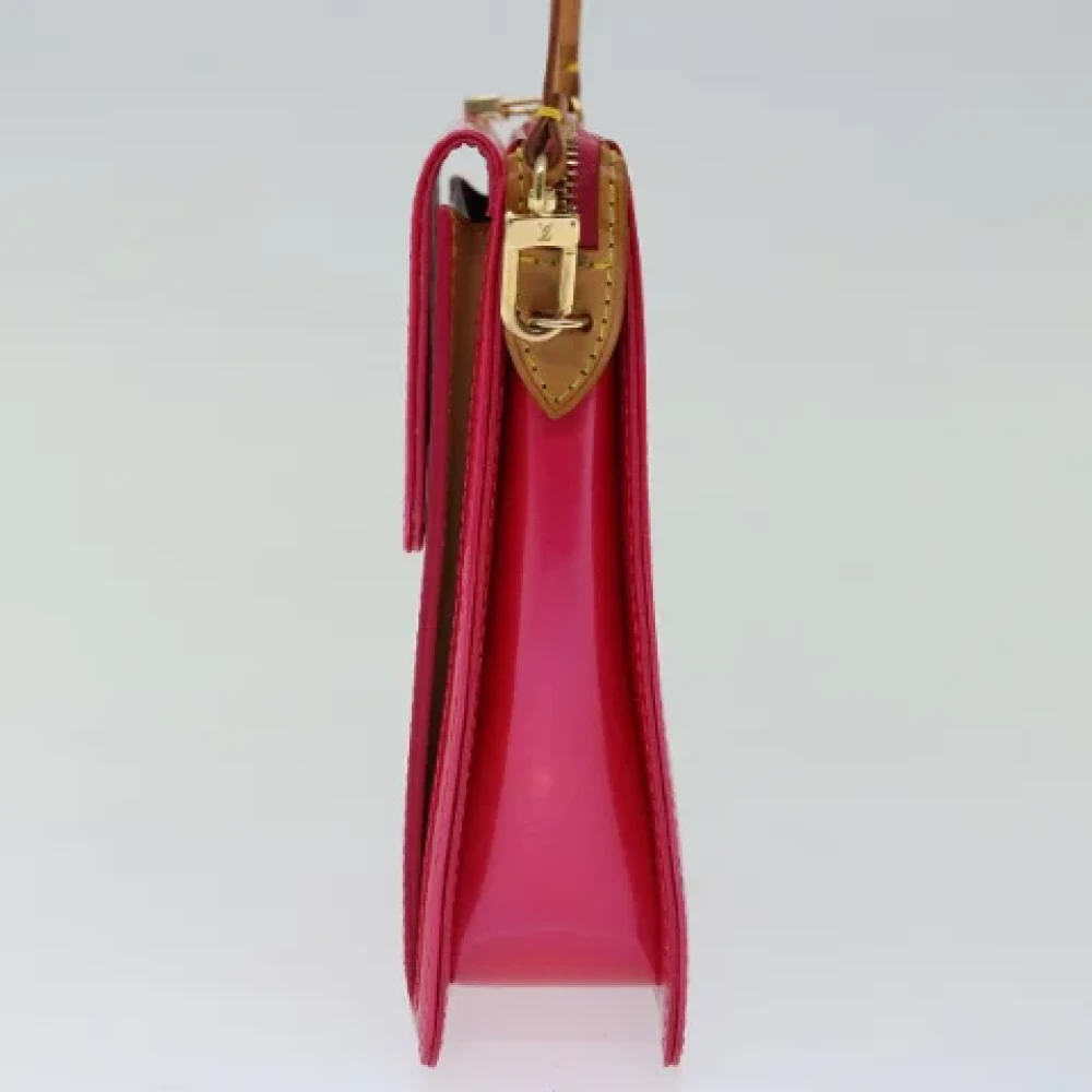 Louis Vuitton Vintage Pre-owned Leather pouches Red Heren