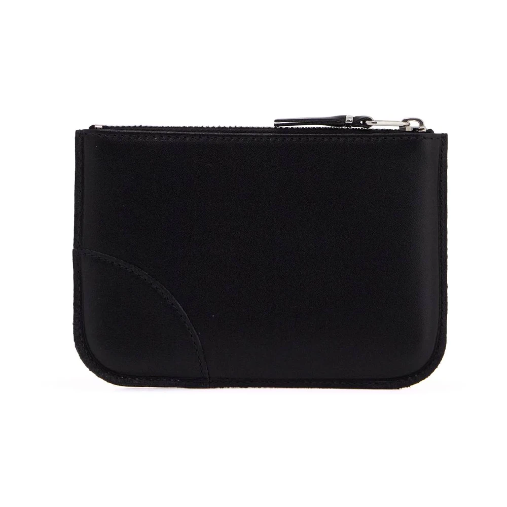 Comme des Garçons Leren Eyelet Detail Pouch Tas Black Dames