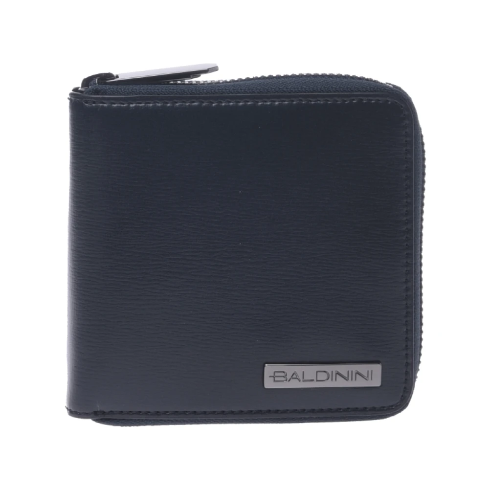 Baldinini Portemonnee met rits Blue Heren