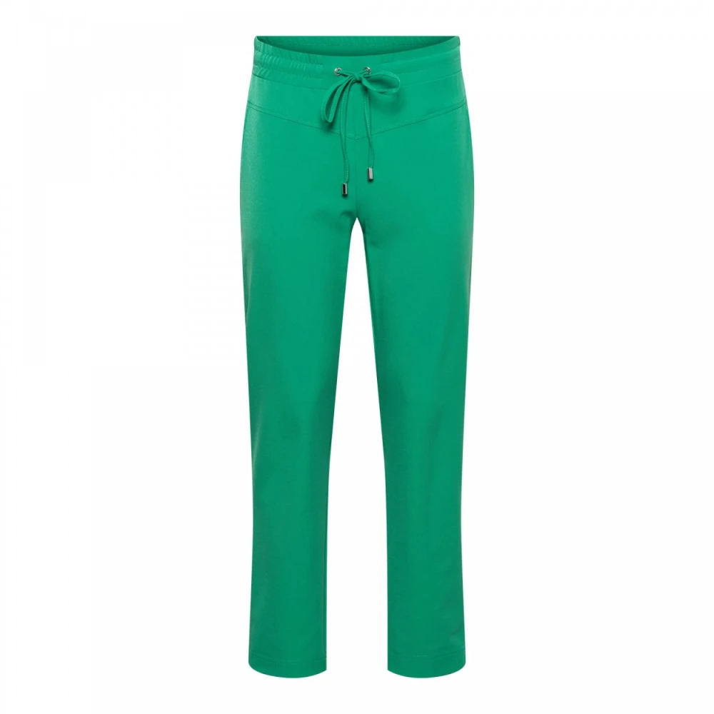 &Co Woman Groene 7 8 Fancy Broek Green Dames