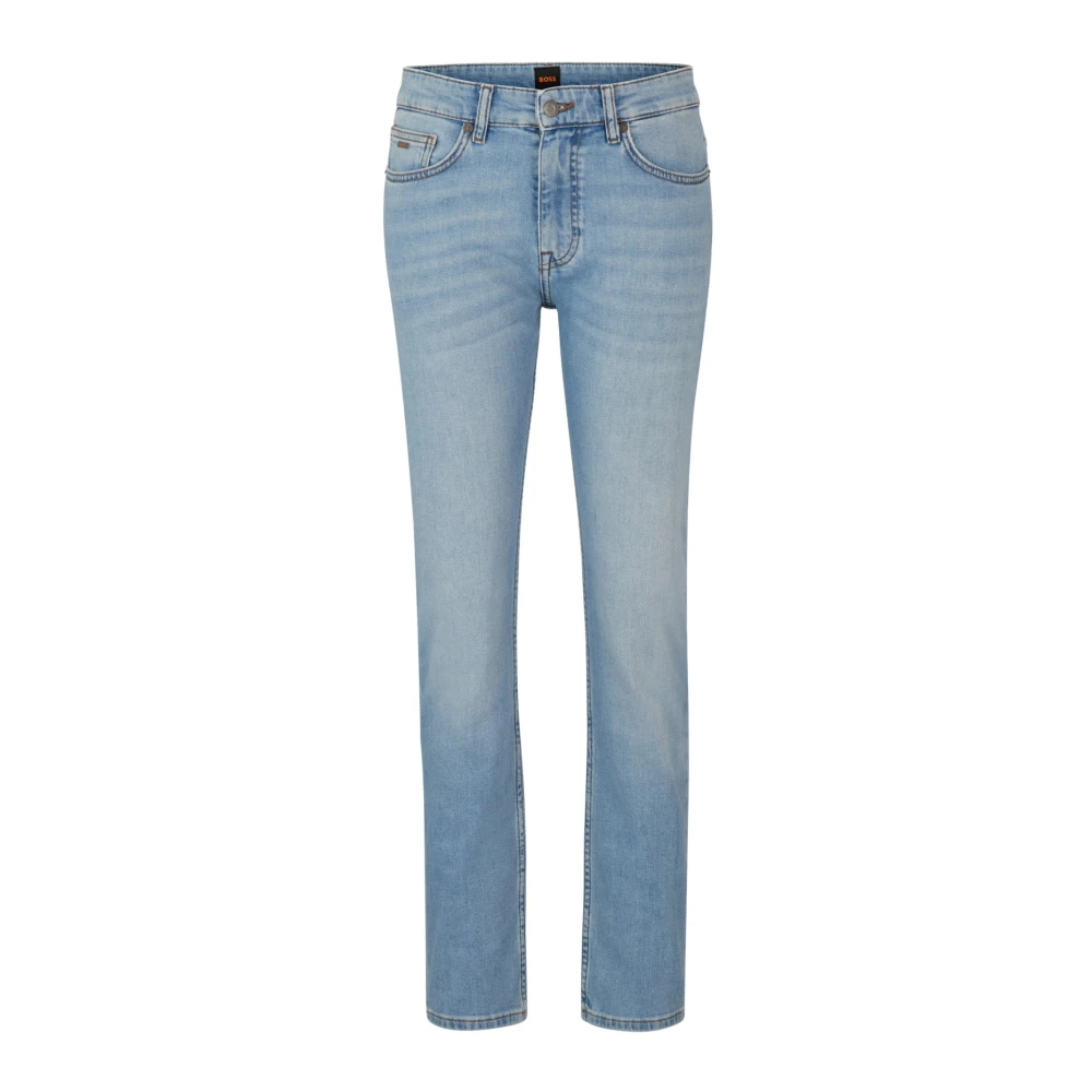 Hugo Boss Blauwe Slim Fit 5-Pocket Jeans Blue Heren