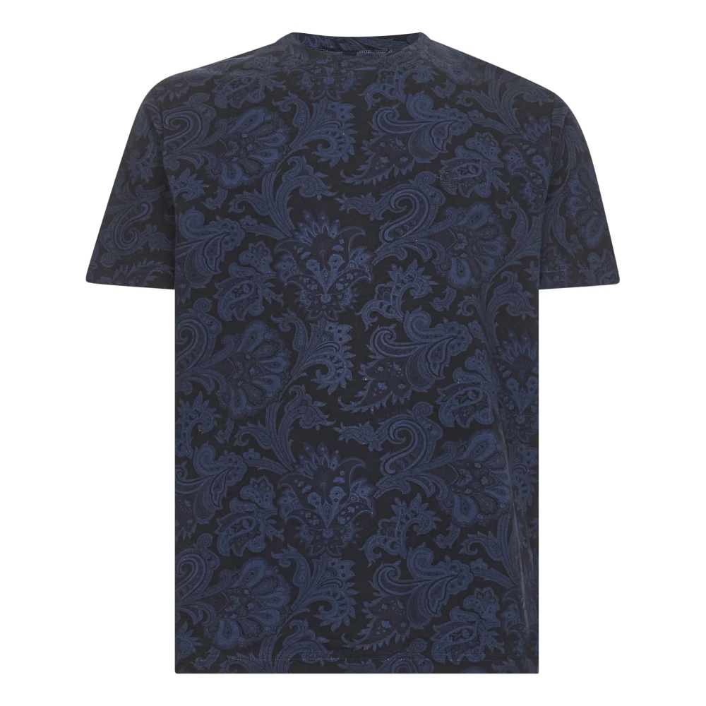 Etro - Tops > T-Shirts - Blue - Etro - Modalova