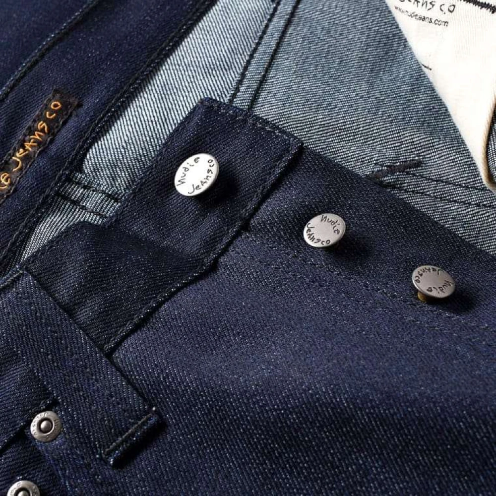 Nudie Jeans Blue Heren