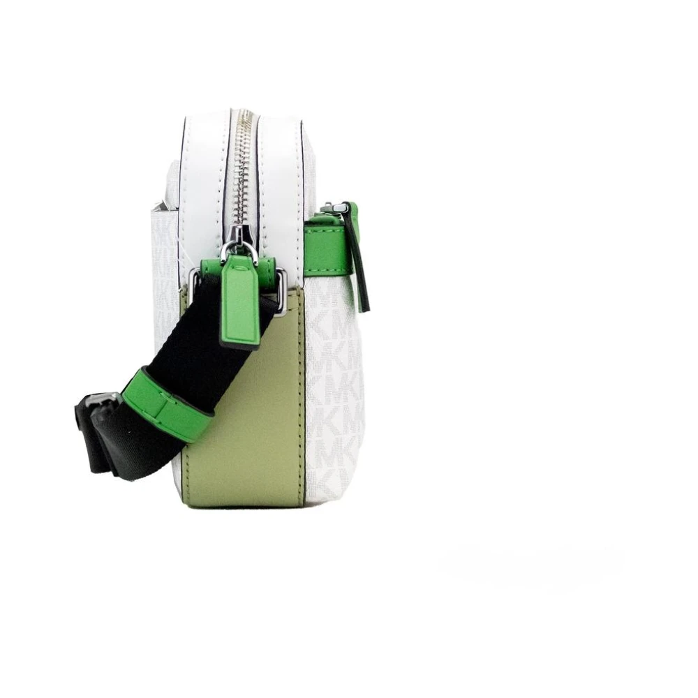 Michael Kors Handige Crossbody Tas met Meerdere Zakken White Dames