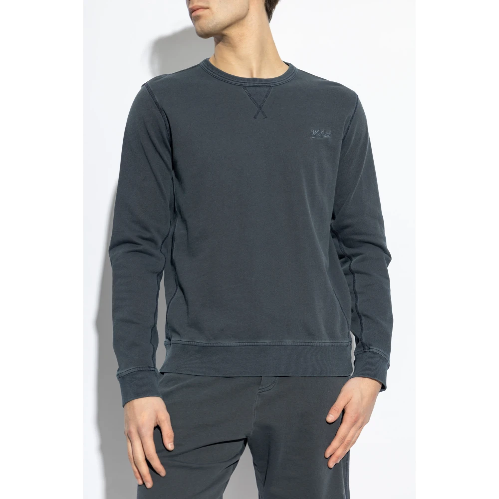Woolrich Sweatshirts & Hoodies Blue Heren