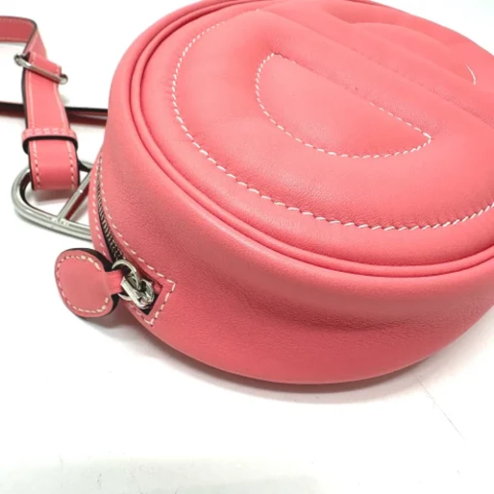 Hermès Vintage Pre-owned Leather shoulder-bags Pink Dames