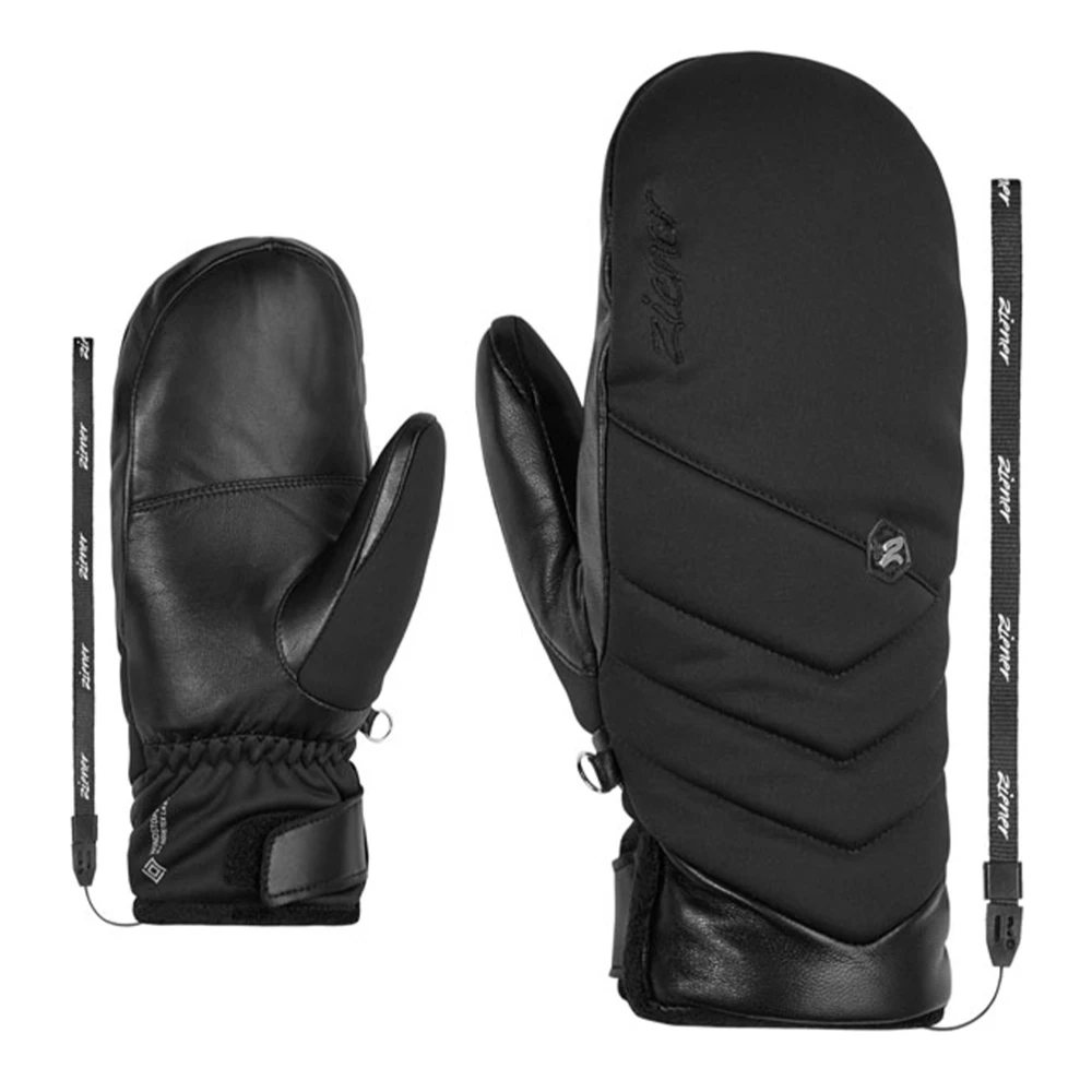 Ziener Zwarte Kiljani WS PR Handschoenen Black Dames