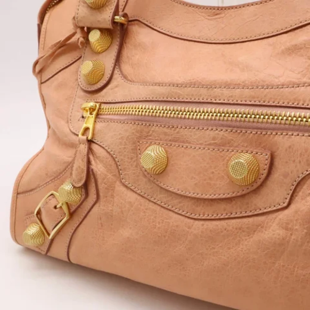 Balenciaga Vintage Pre-owned Leather balenciaga-bags Pink Dames