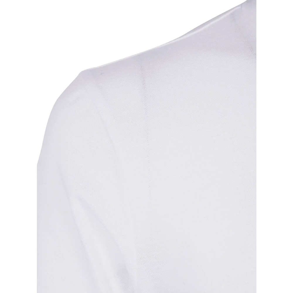 Barba Zwarte T-shirts en Polos White Heren