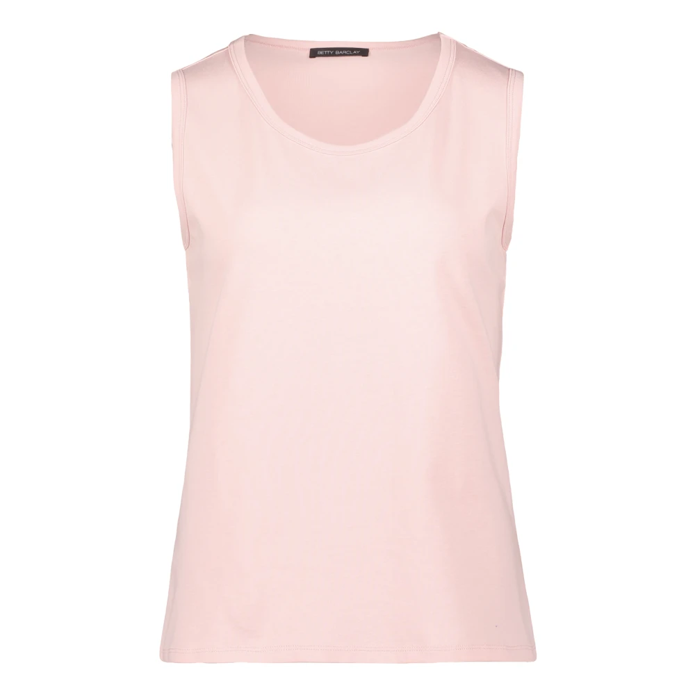 Betty Barclay Mouwloze Jersey Top Pink Dames