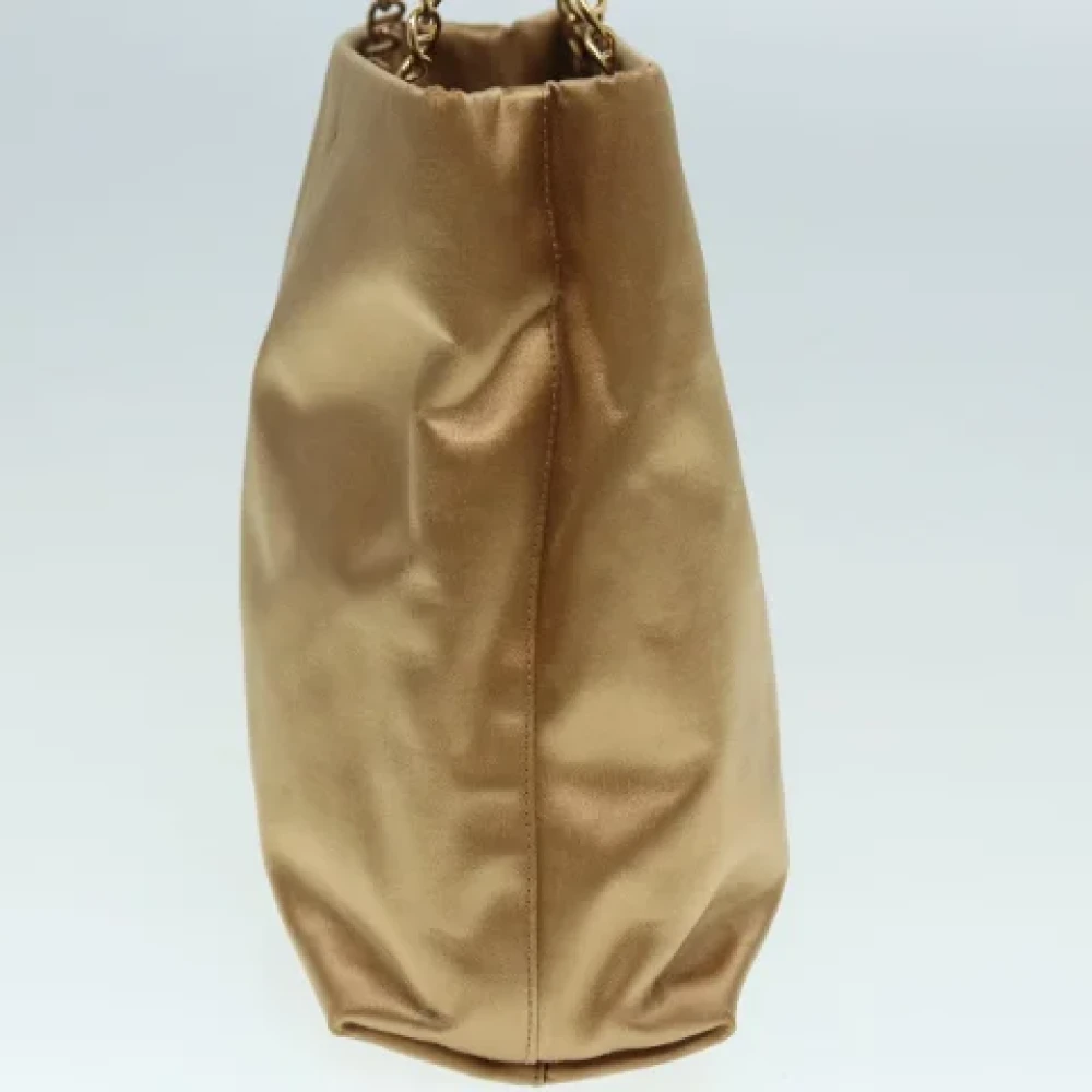 Prada Vintage Pre-owned Canvas handbags Brown Dames