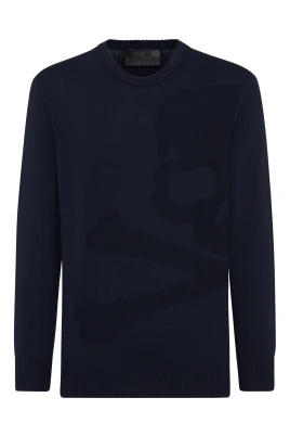 Pullover Round Neck Skull&Bones