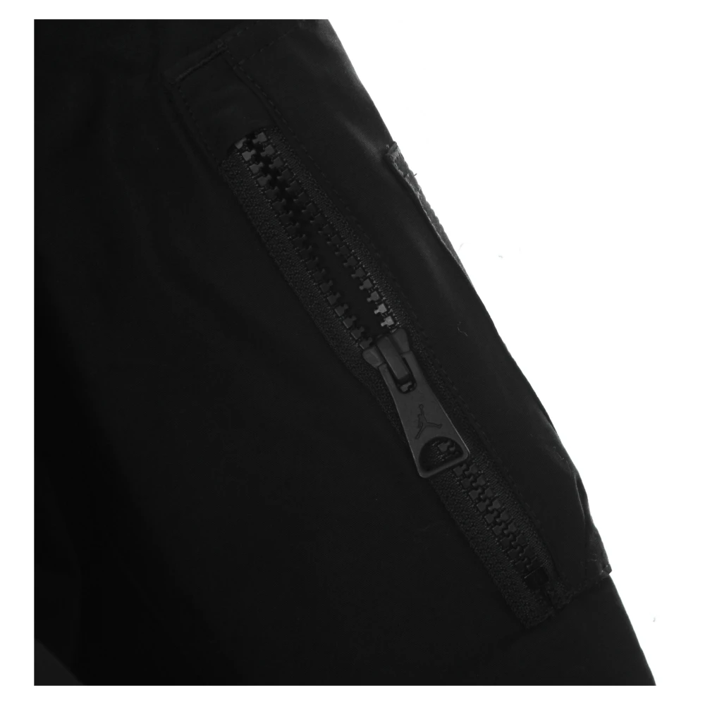 Jordan Omkeerbare Gewatteerde Ma-1 Jas Zwart Rood Black Heren