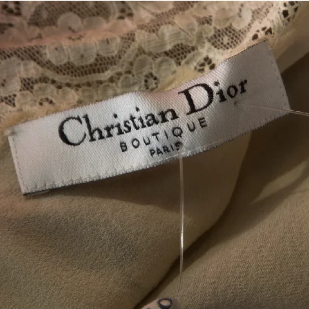 Dior Vintage Pre-owned Lace tops Multicolor Dames