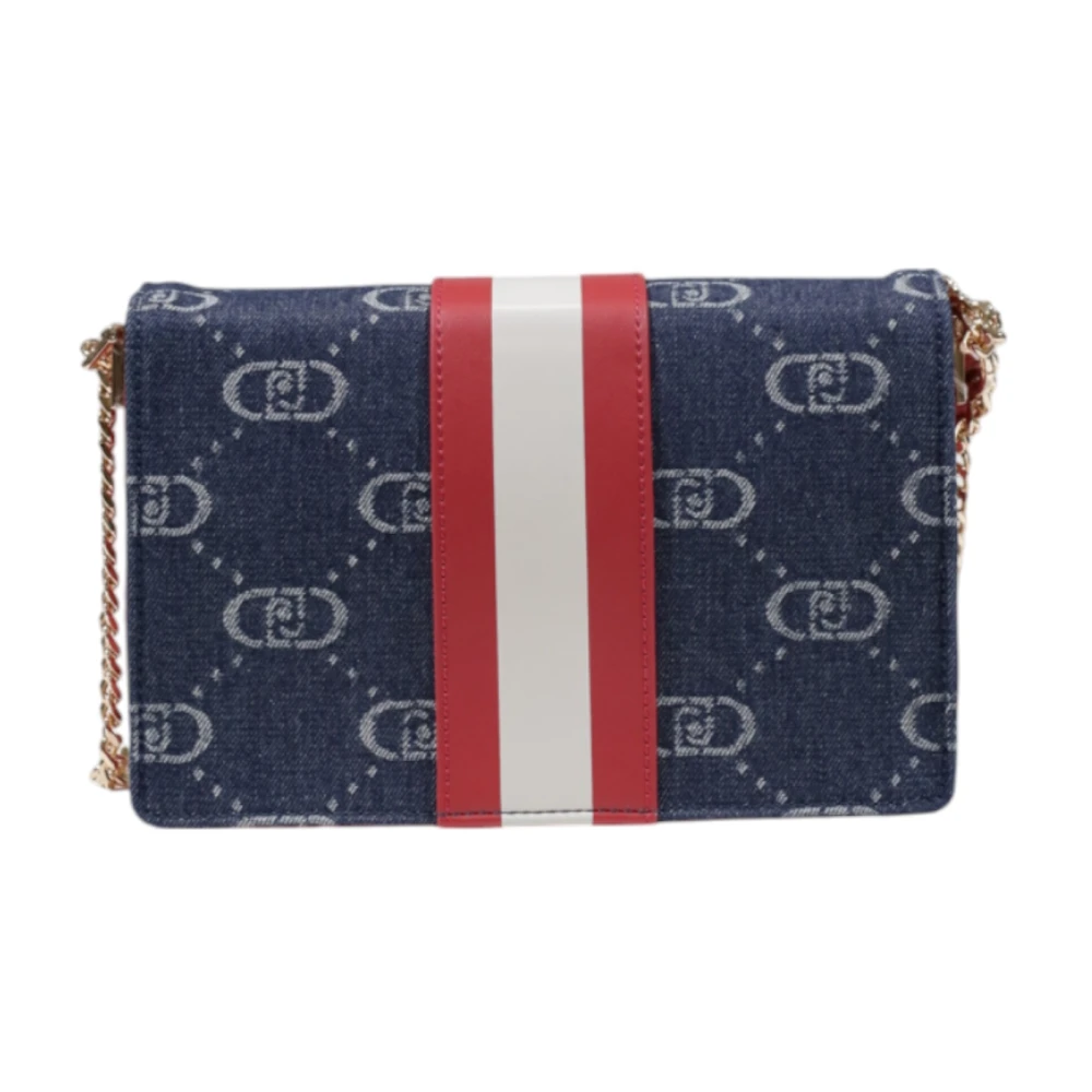Liu Jo Middelgrote tassen collectie polyester mix Blue Dames