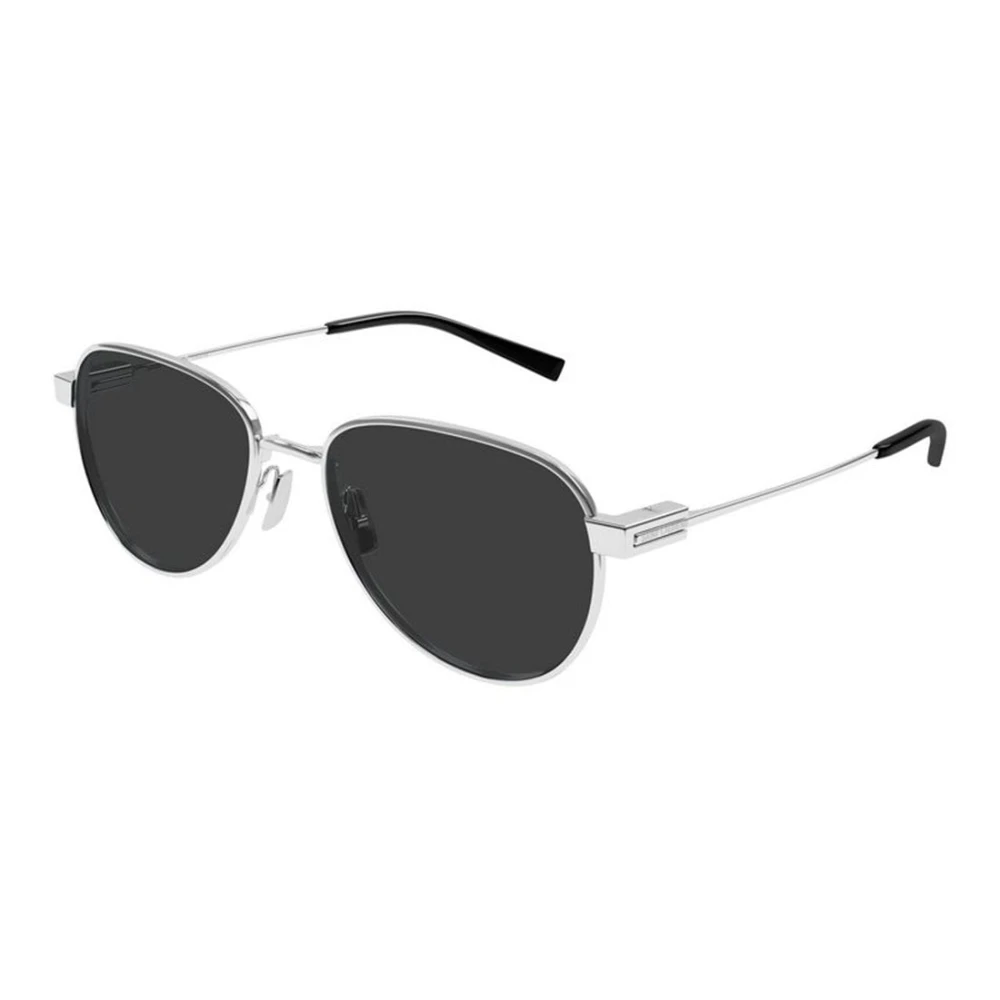 Saint Laurent Men's Gray Sl 772 Aviator Sunglasses