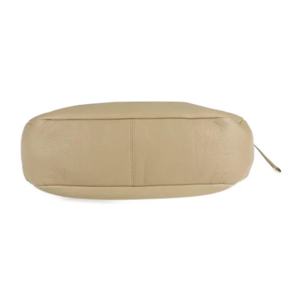 Jimmy Choo Pre-owned Fabric shoulder-bags Beige Dames