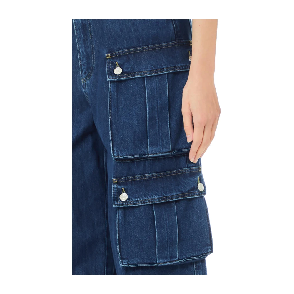 Liu Jo Cargo Combat Broek voor Vrouwen Blue Dames