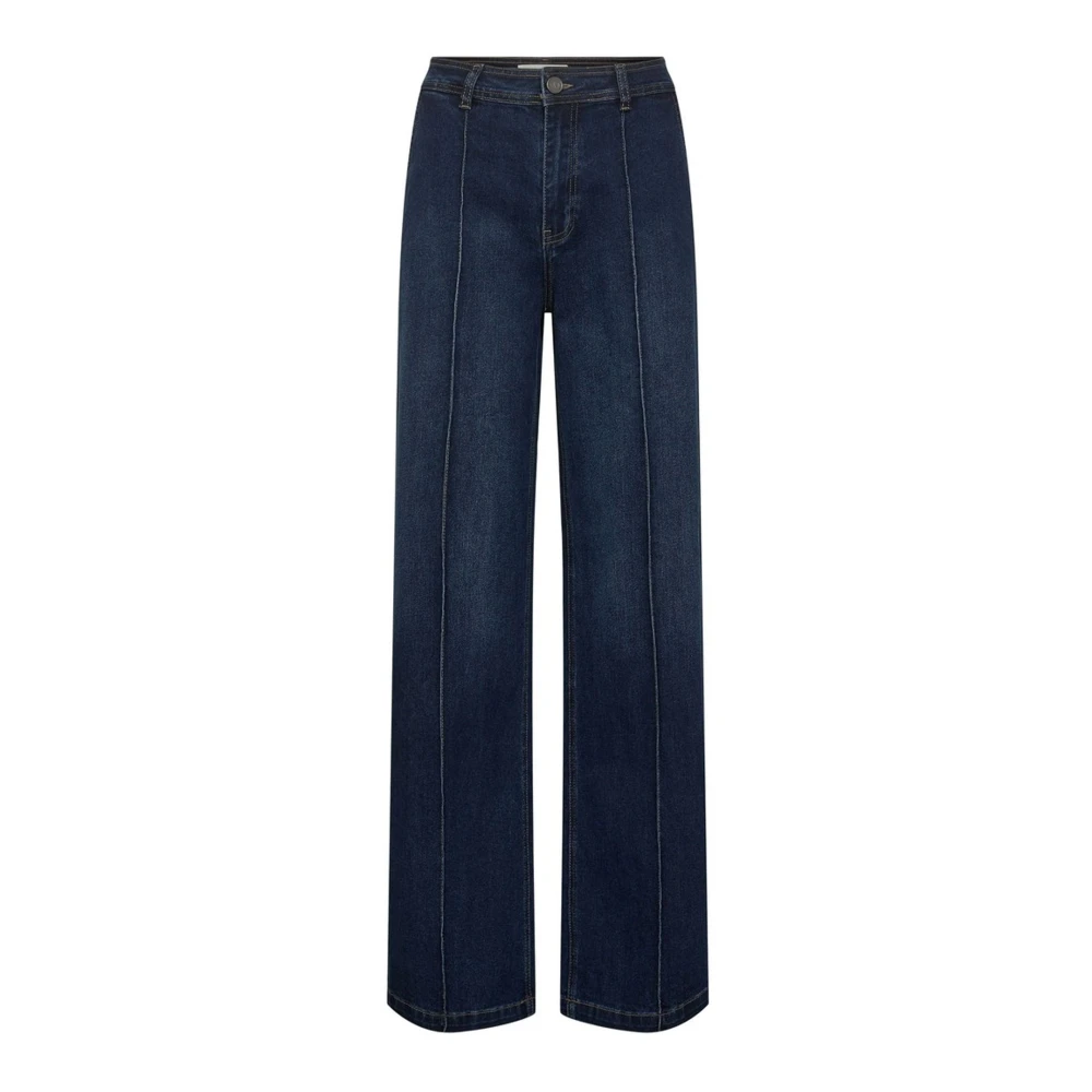 Sofie Schnoor Blue Wide Jeans, Female, Xs, Wide Jeans