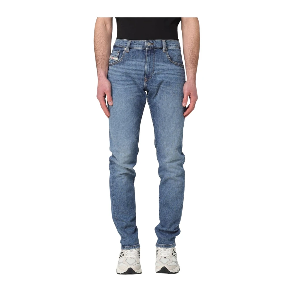 Diesel Herr Blå Jeans W29 L32, Denim, Moderna Avsmalnande Denimjeans