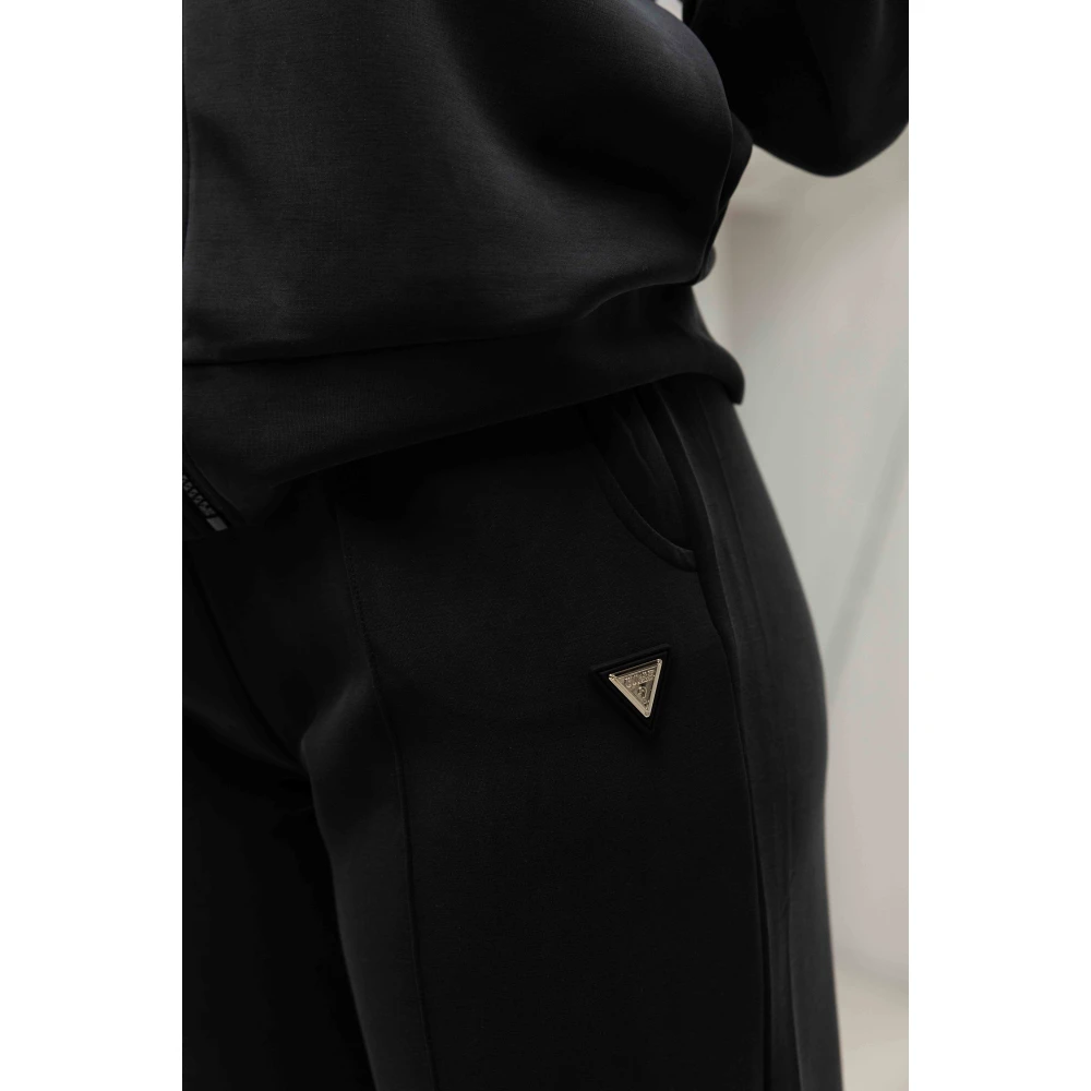 Guess Zwart Full Zip Hooded Trainingspak Dames Black Dames