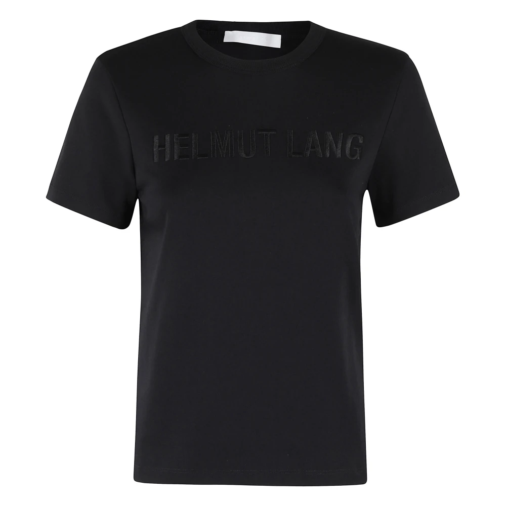 Helmut Lang Slim Logo T-shirt Black Dames