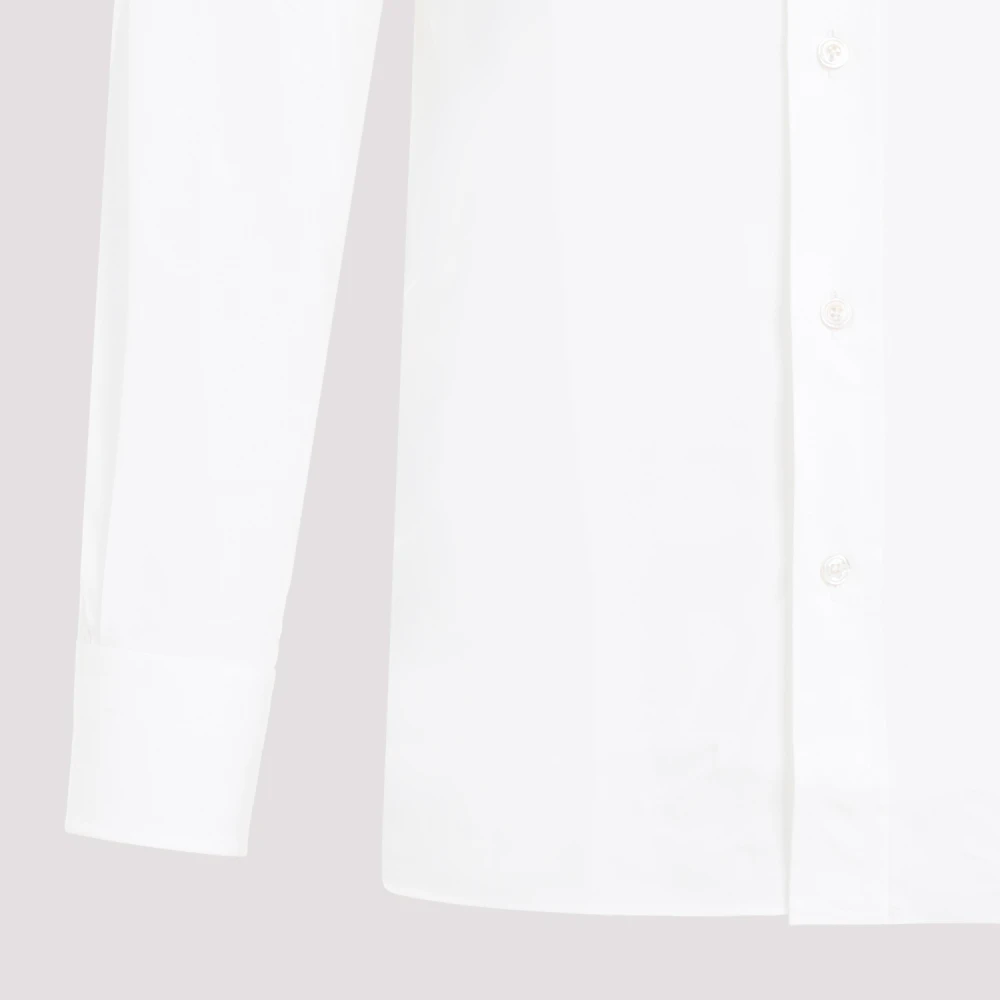 Tom Ford Lyocell Shirt in Ivoor White Heren