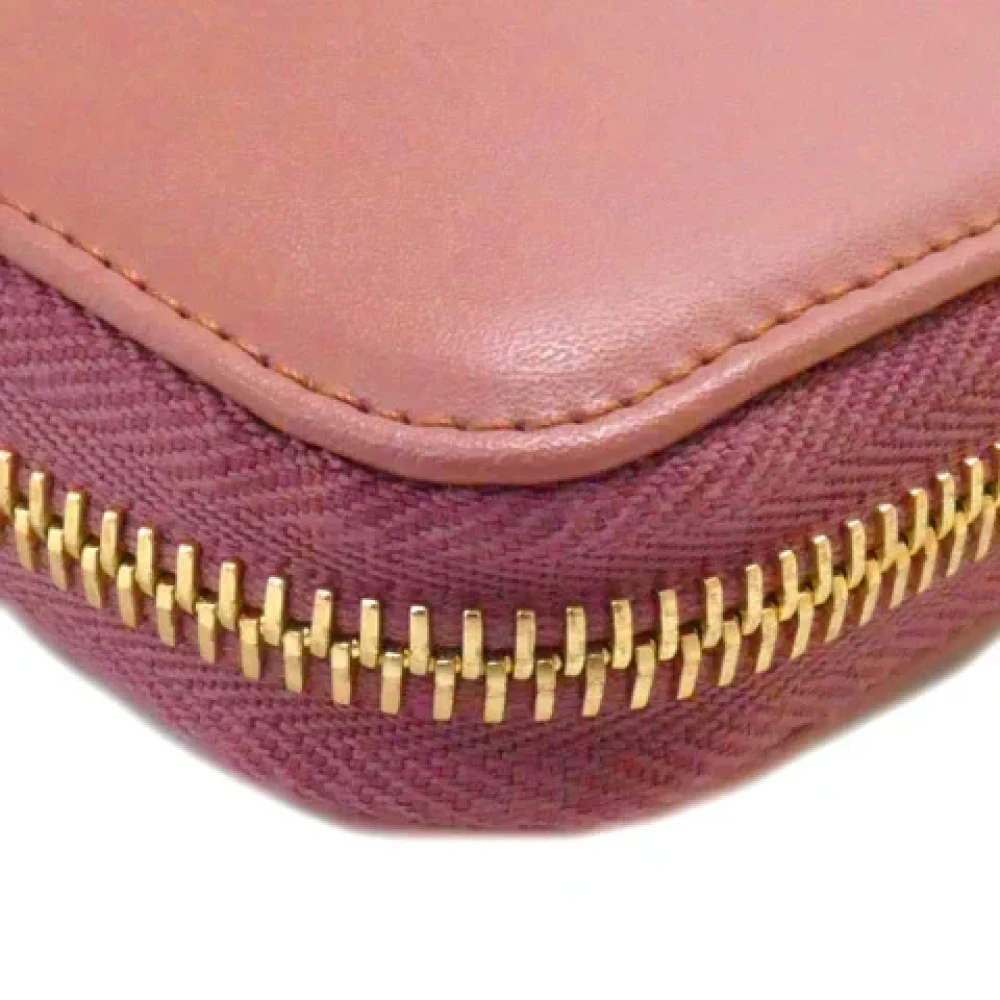 Fendi Vintage Pre-owned Leather wallets Pink Dames