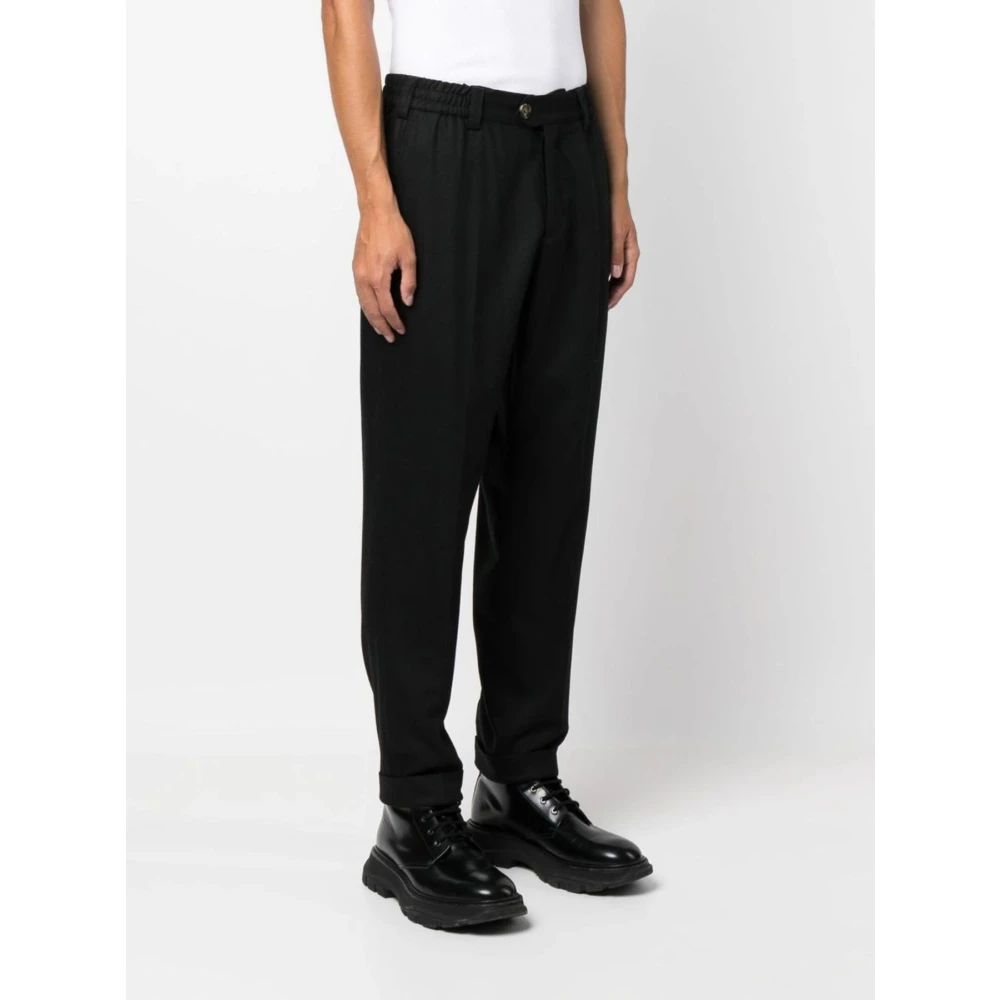 PT Torino Rebel Flanellen Broek in Zwart Black Heren
