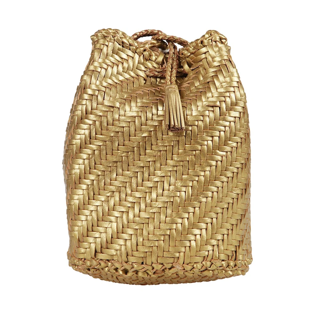 Dragon Diffusion Stijlvolle Leren Tas Yellow Dames