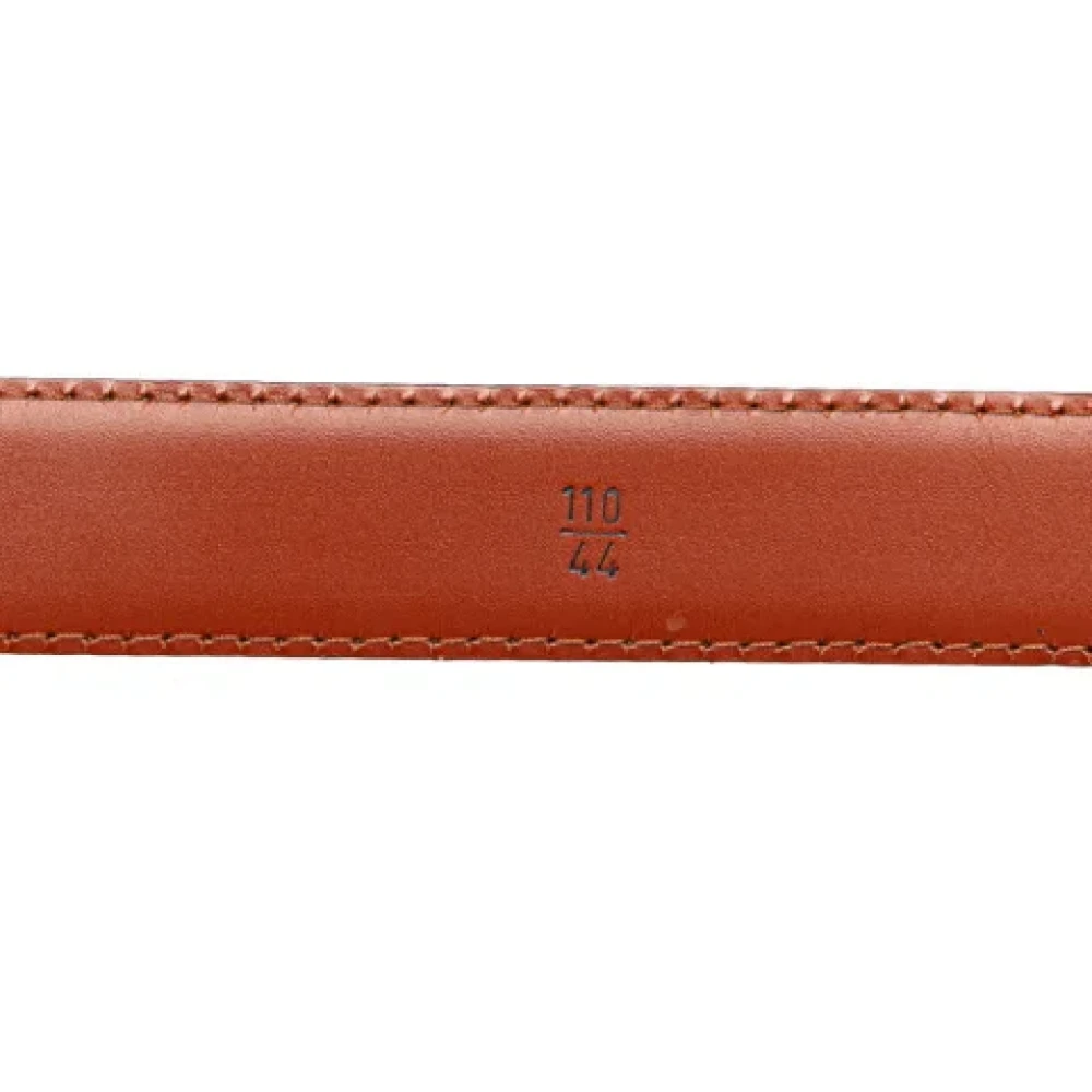 Louis Vuitton Vintage Pre-owned Leather belts Brown Dames