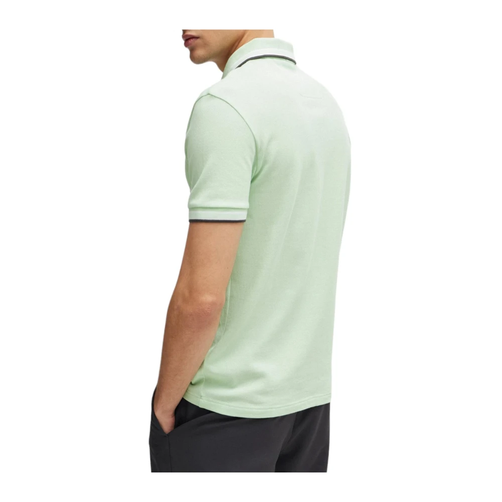 Boss Casual Polo Shirt Elevate Style Green Heren
